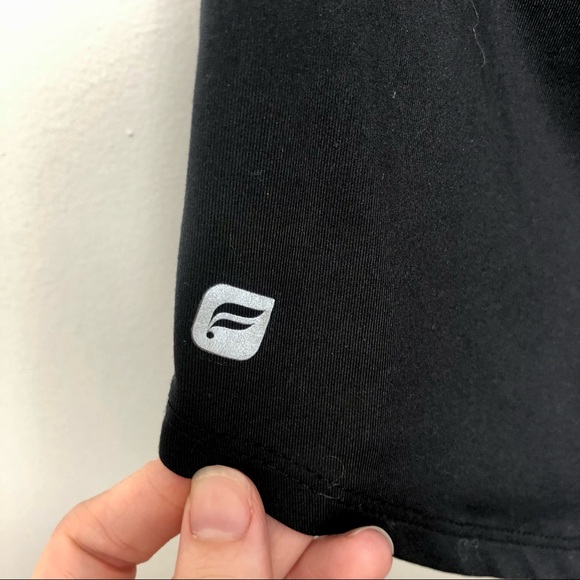 Fabletics Black Mesh Vanessa Top w/ Racerback - Picture 6 of 8